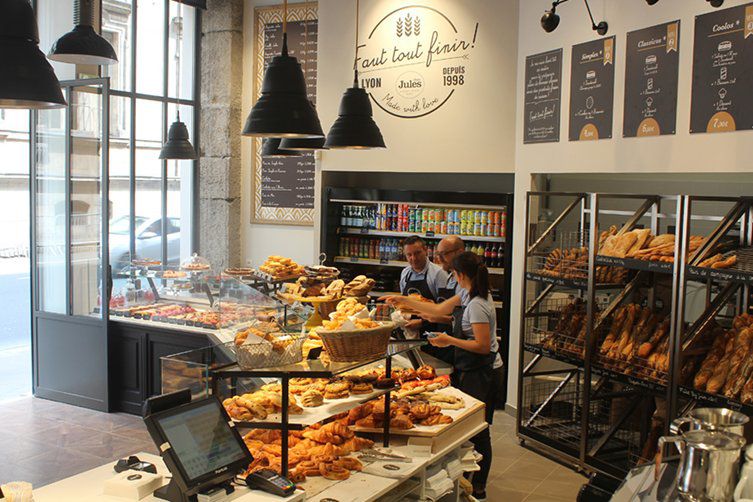 Comptoir de la boulangerie Saint Paul chez Jules