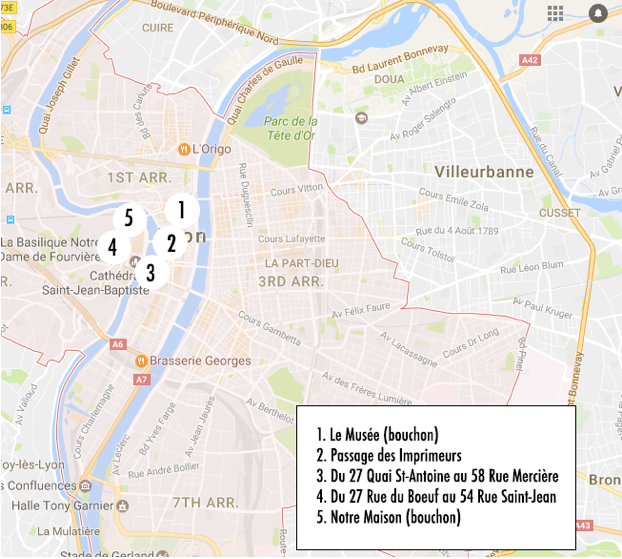 Circuit Traboule et Bouchon