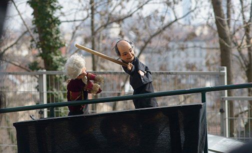 Visite du vieux Lyon avec des marionettes